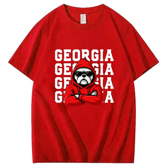 Vintage Cool Georgia Graphic Classic Gift for Men Women Kids T-Shirt, Georgia Bulldog Graphic Tee