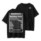 S–5XL Black Zodiac Constellation Graphic Breathable T-Shirt